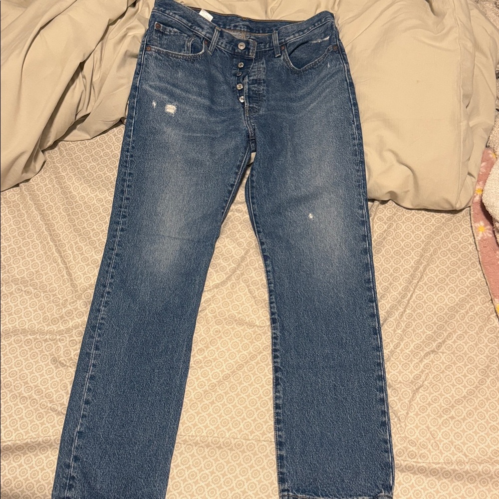 Levi's 501 High Rise Fit Women Ankle Jeans - Size 31